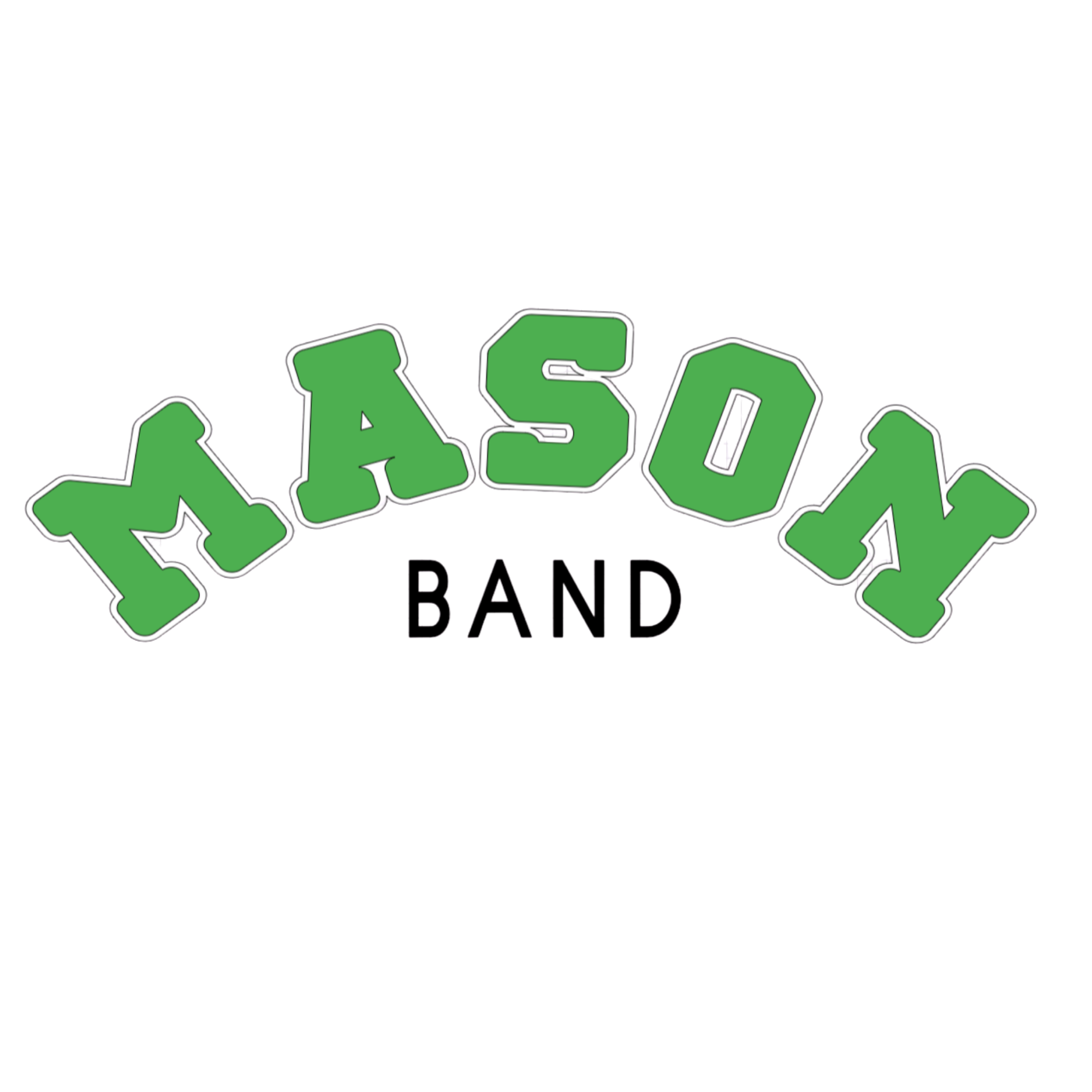 Mason Band Hooded Sweatshirts - 4 logos to choose from
