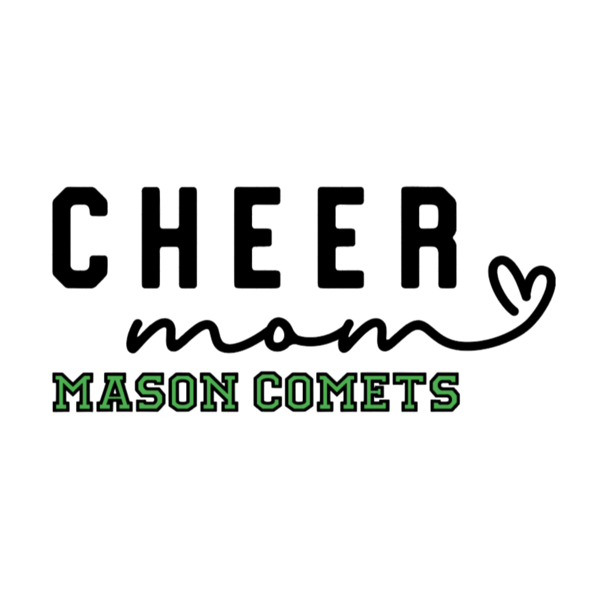 Mason Cheer Hooded Sweatshirt - 4 logos to choose from