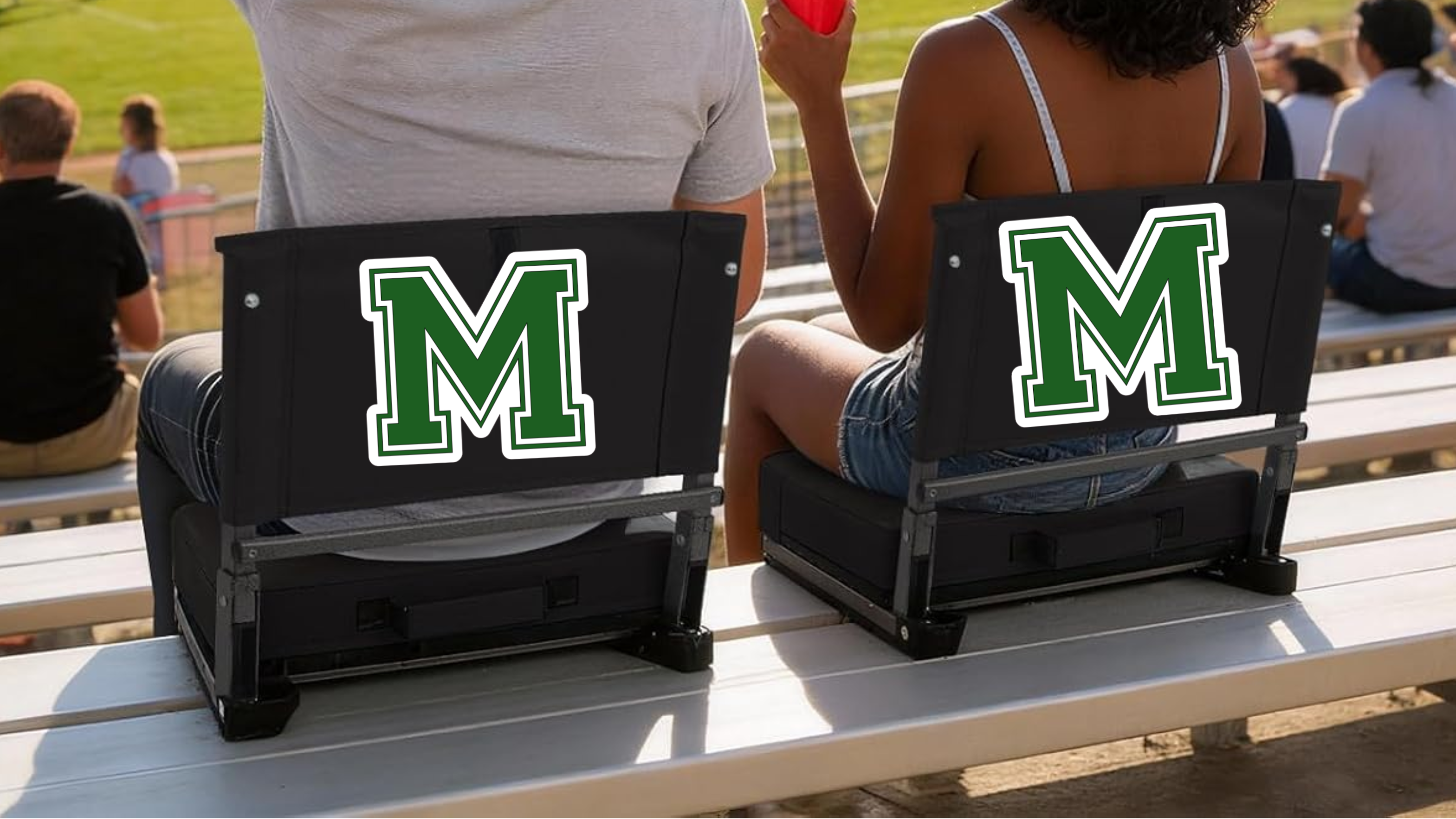 Mason Custom Stadium Chairs - Proceeds from the sales of stadium seats will go to the Jacob Langbein Memorial Foundation