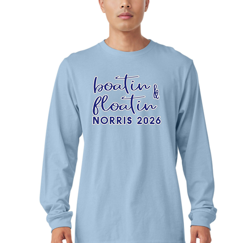 boatin & floatin Norris 2026 long sleeve t