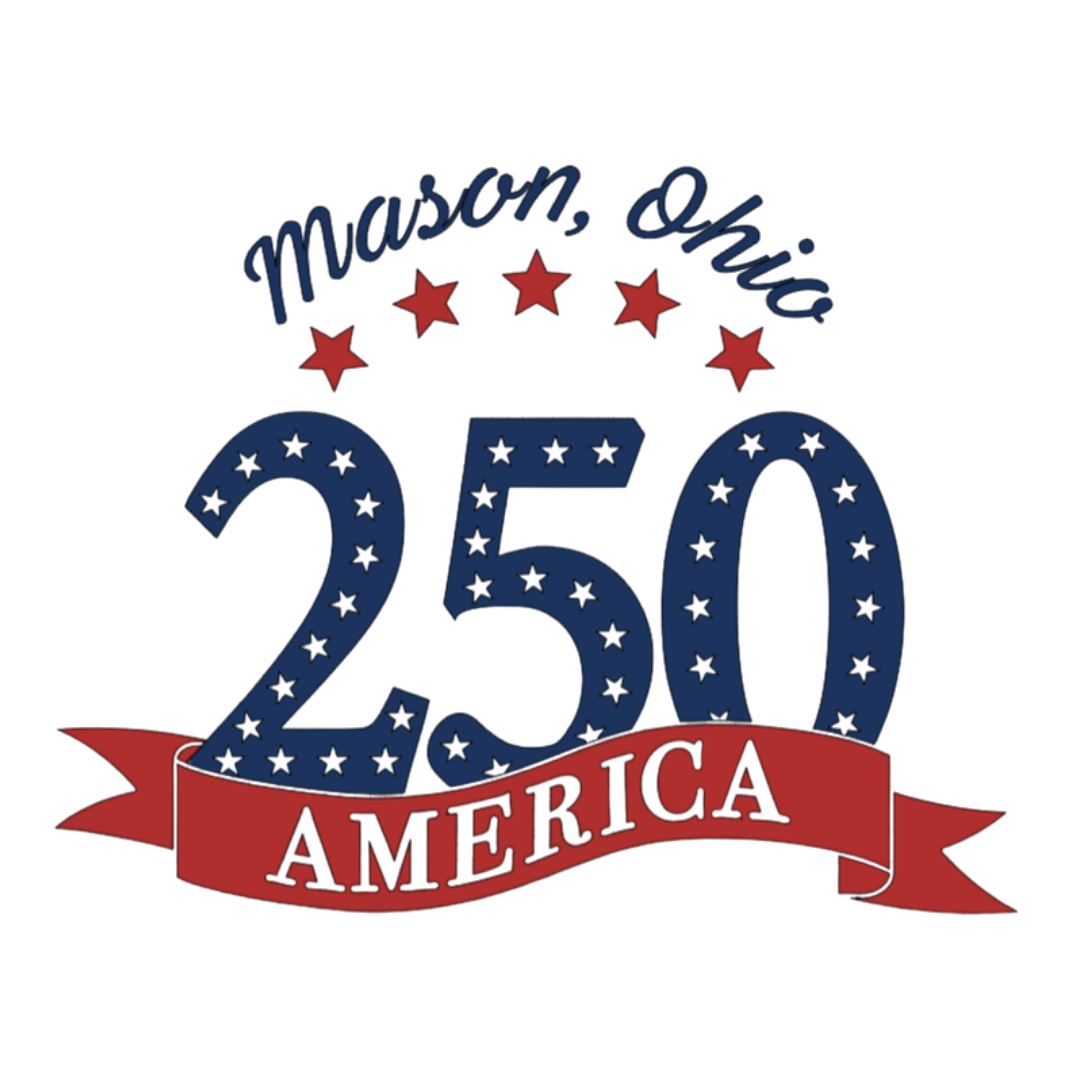 Mason, OH 250 America Long Sleeve T-shirts