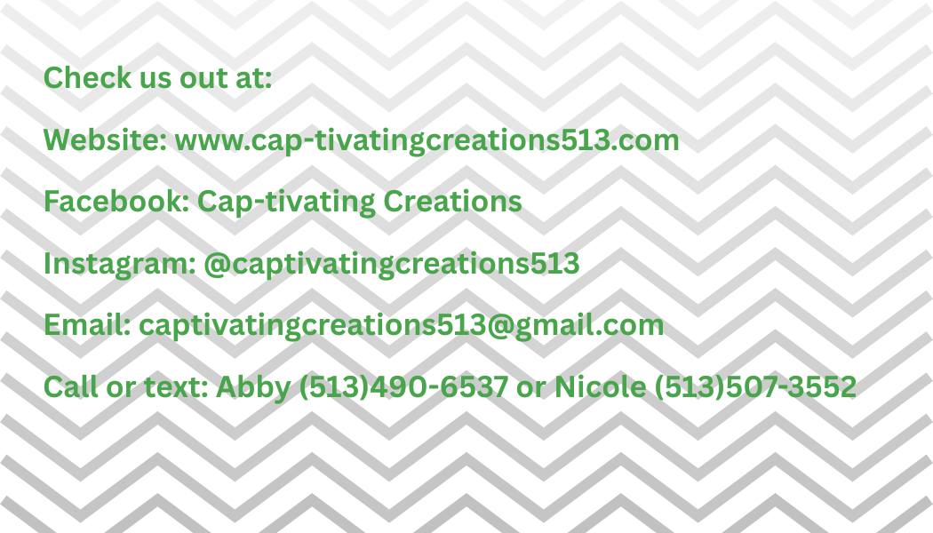 Cap-tivating Creations Business Card