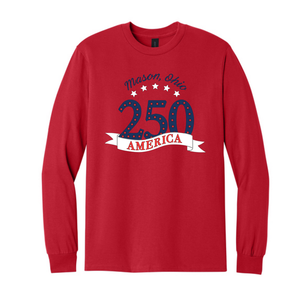 Mason, OH 250 America Long Sleeve T-shirts