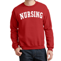 Cincinnati Nursing Red Crew Neck Sweatshirt