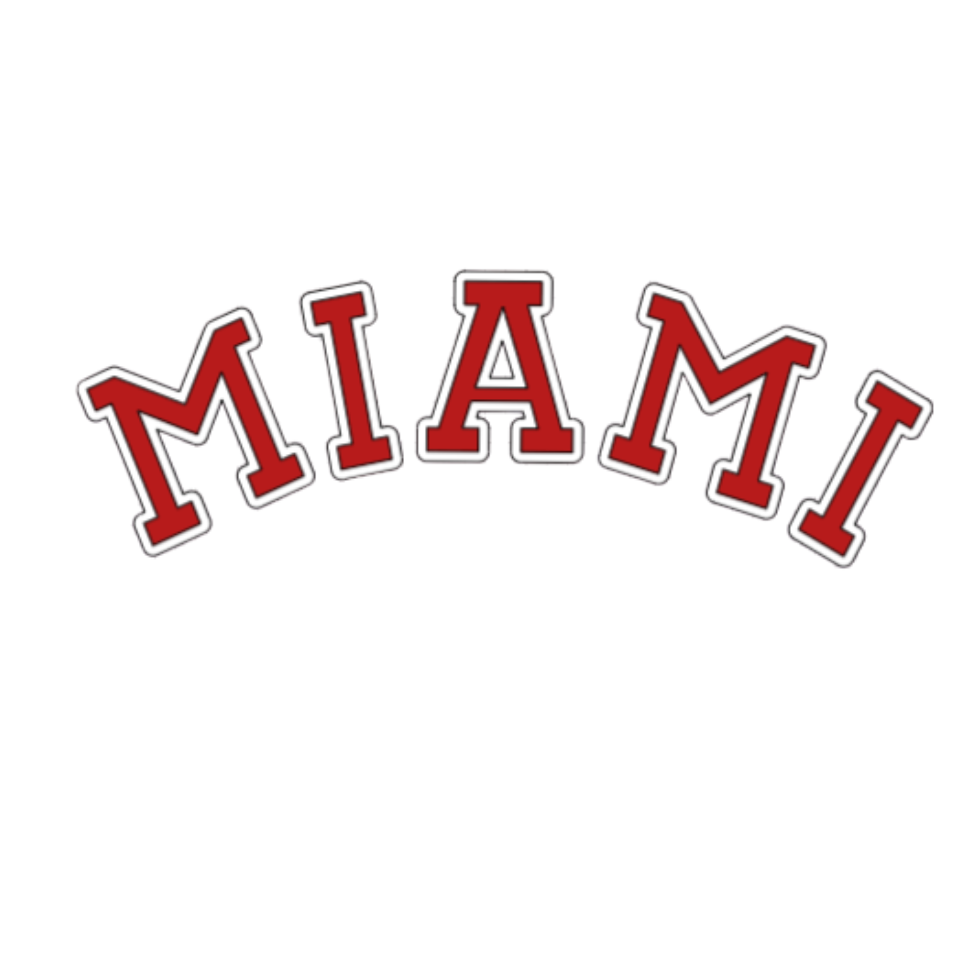 Miami Hooded Sweatshirts -Choose between 3 Miami Logos