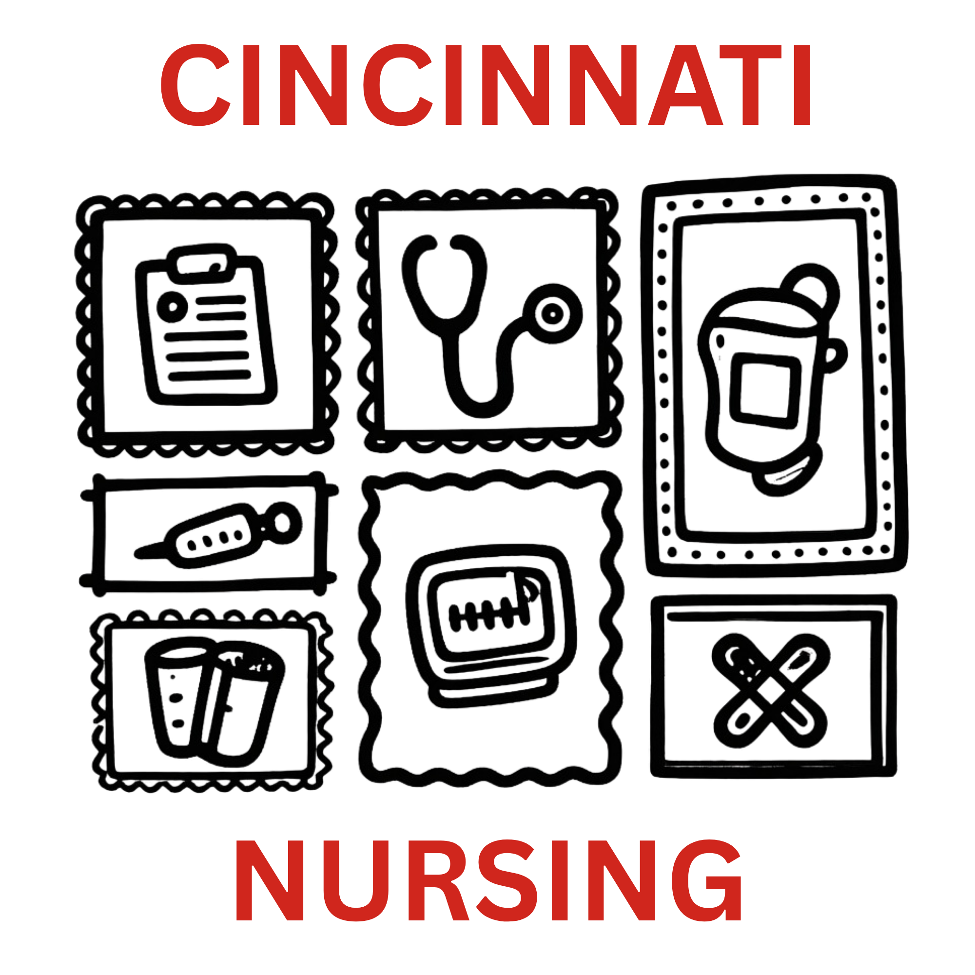 Cincinnati Nursing Comfort Colors T-shirt