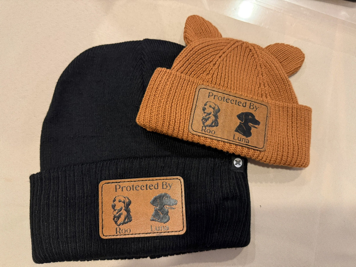 Custom Hat Patch and Cap or Beanie