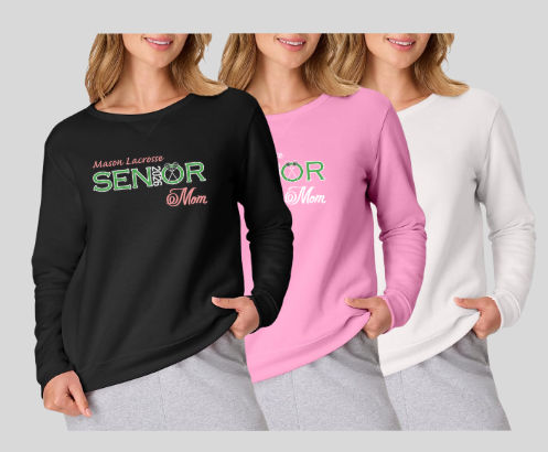 Mason Senior Lacrosse Women's Crew Neck Sweatshirt