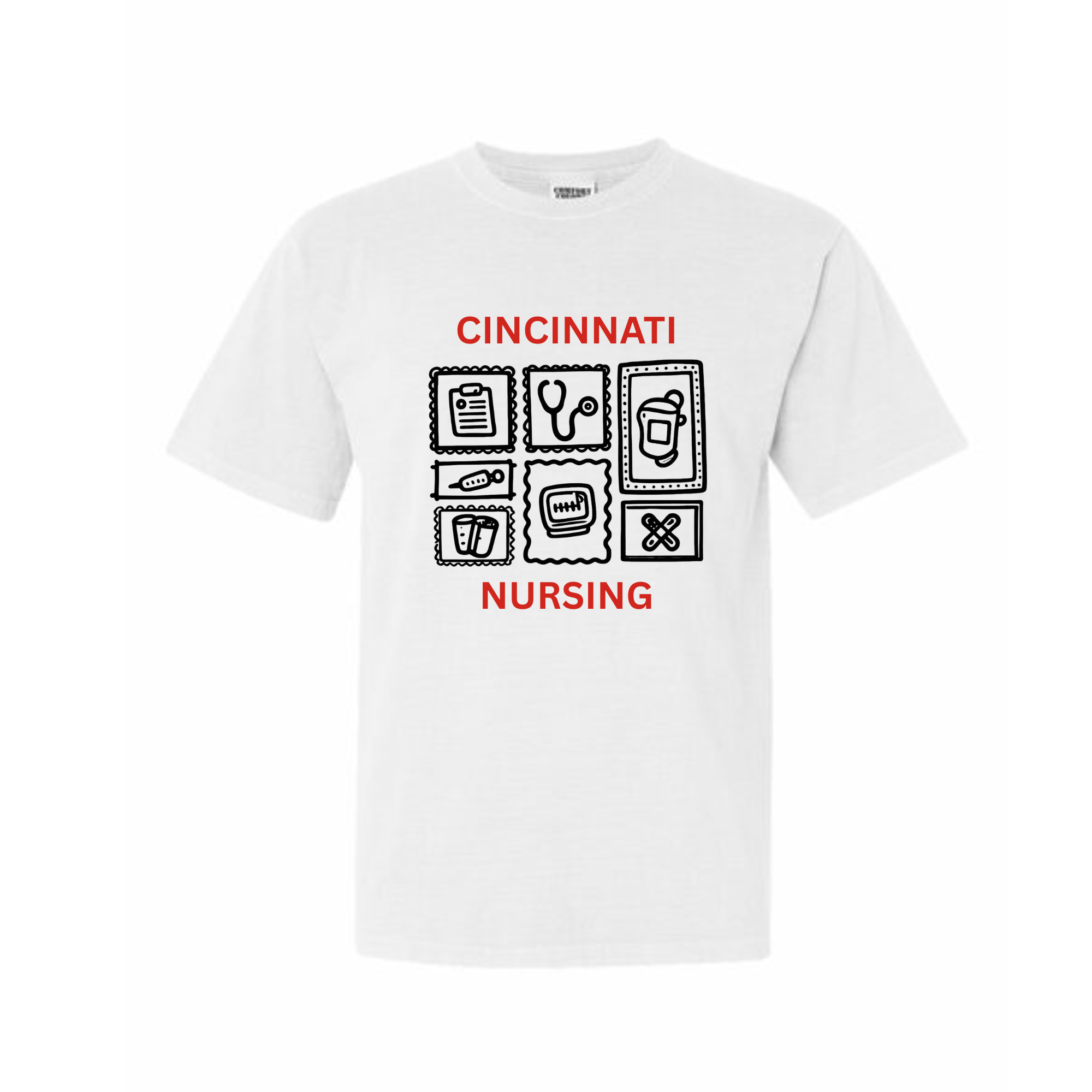 Cincinnati Nursing Comfort Colors T-shirt